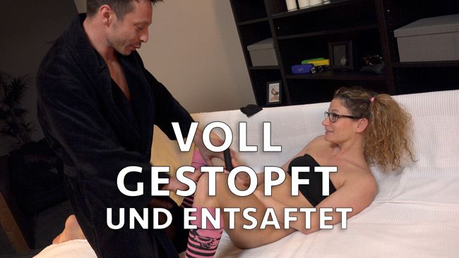 Voll gestopft und entsa*tet